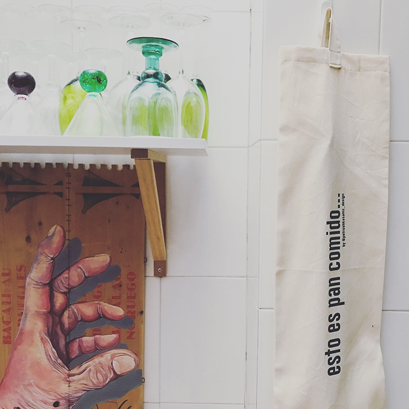 pan_comido Bolsa para baguette - Imagen 1